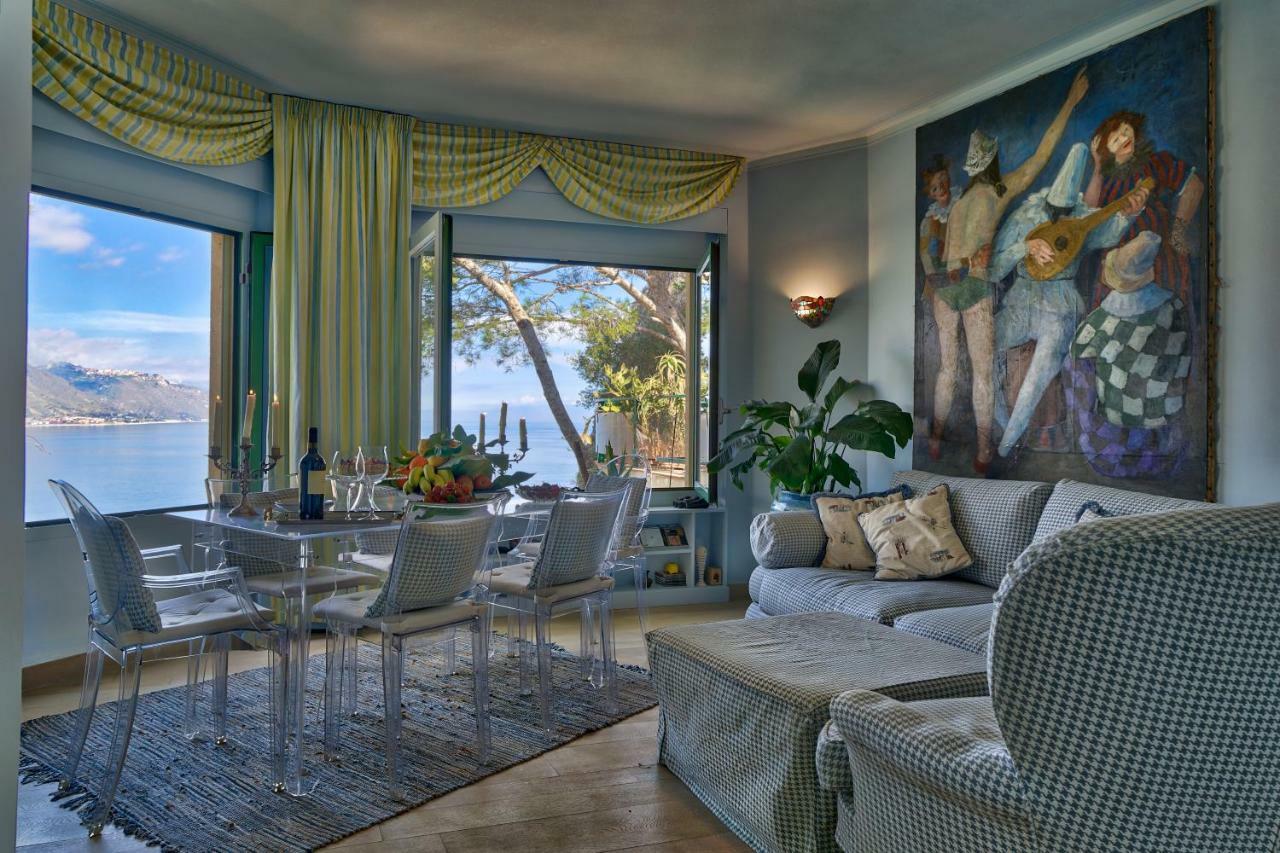 Luxury Apartment And Charm Sea View Isola Bella Taormina Exterior photo
