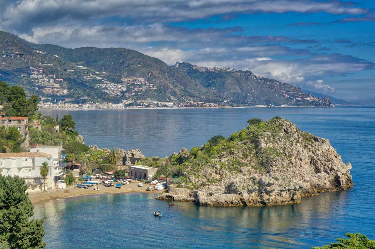 Luxury Apartment And Charm Sea View Isola Bella Taormina Exterior photo