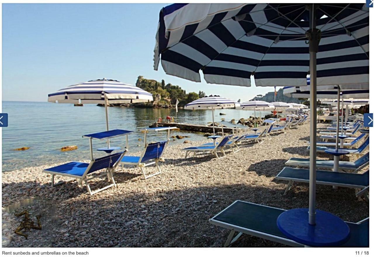 Luxury Apartment And Charm Sea View Isola Bella Taormina Exterior photo